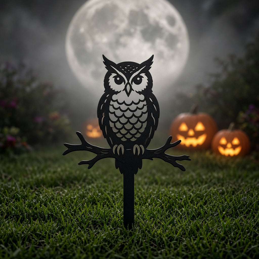 Owl Garden Stake