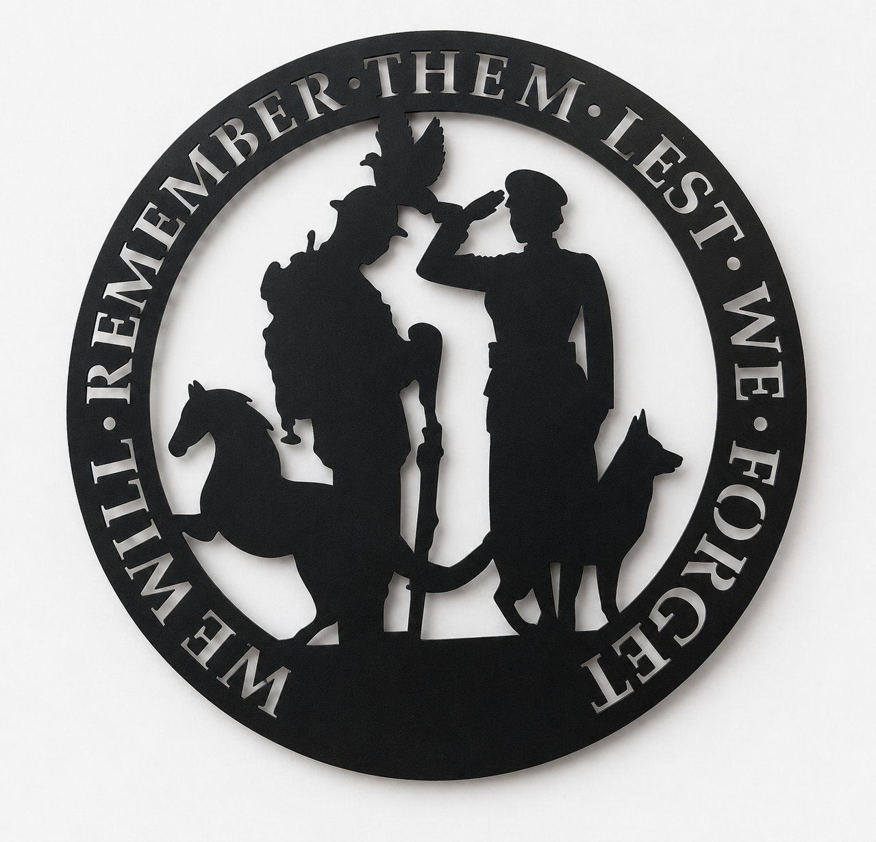 Heroes Remembrance wall plaque