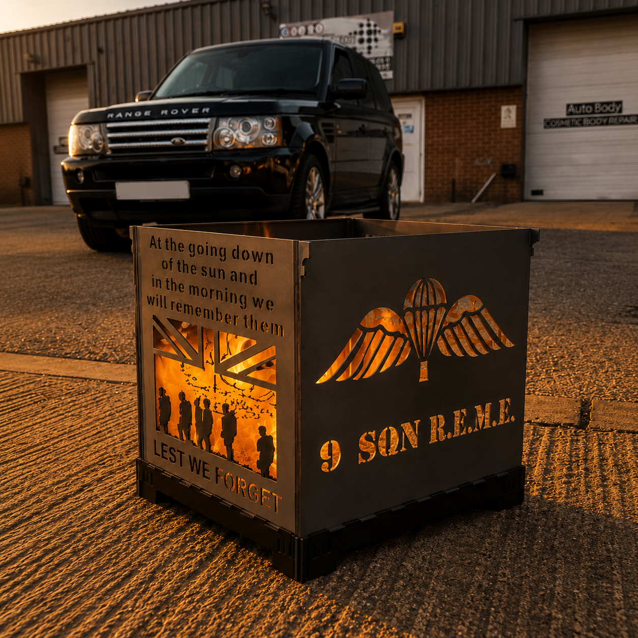Bespoke Flat Pack Firepit