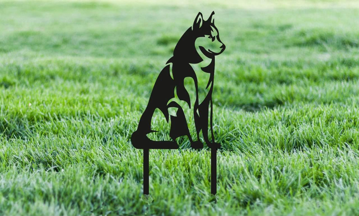 Husky Garden Stake