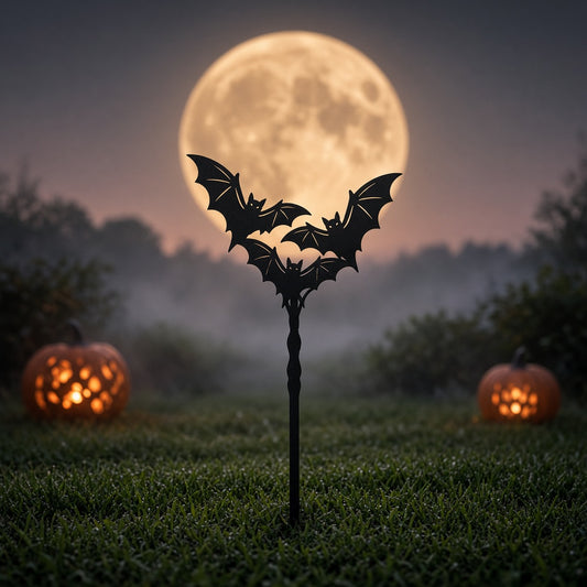 Bats Garden Stake