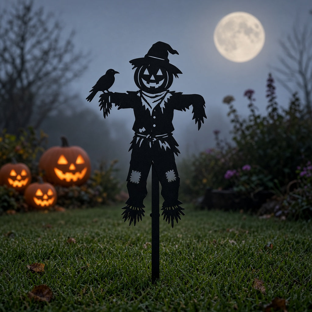 Scarecrow Garden Stake