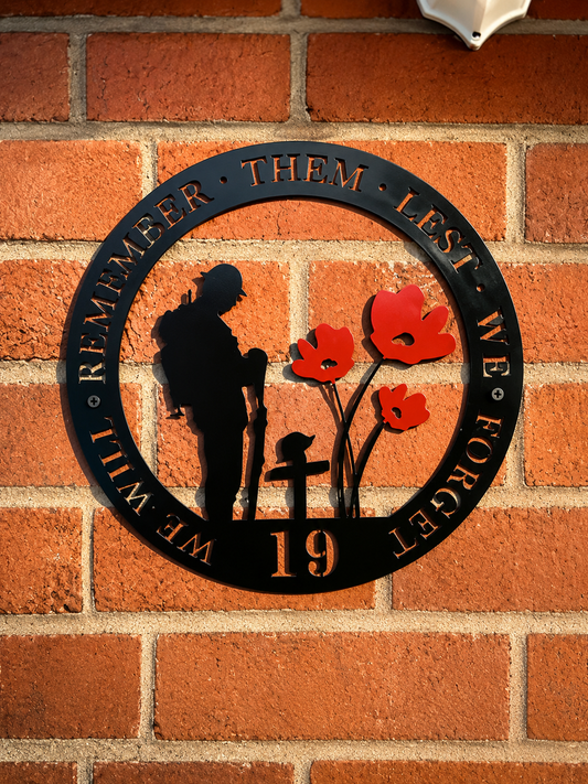 Remembrance wall plaque